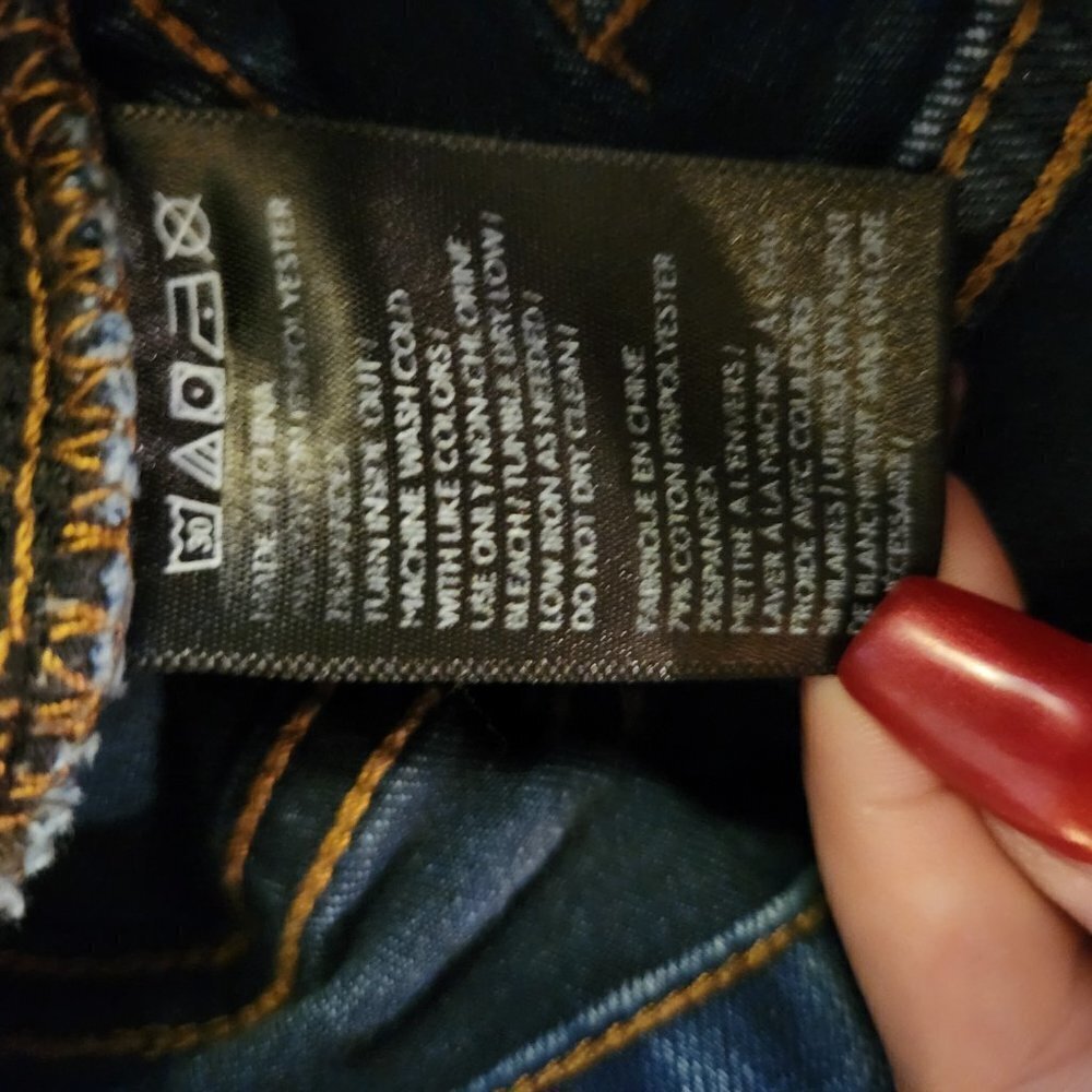 BDG Denim Skinny Twig Mid Rise Size 24W - Picture 4 of 6